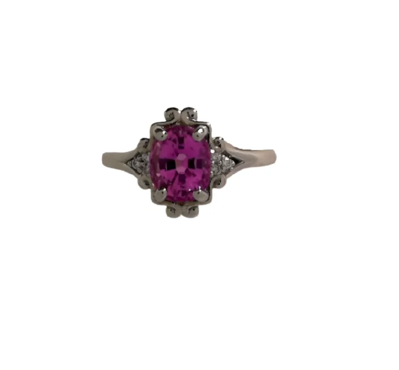 Pink Sapphire Ring