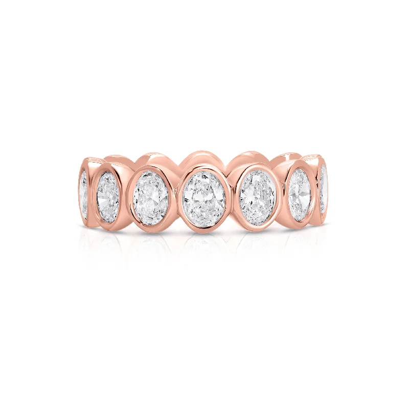 NS Bezel Oval Eternity Band