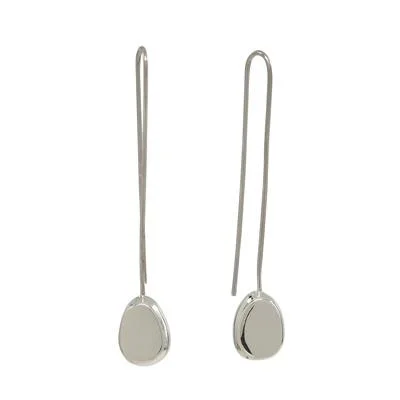 Jewelry Clearance – Final Chance To Save Big Balanced Sterling Silver Long Earrings