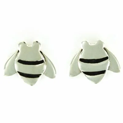 Fine Jewelry, Limited-Time Offers Available Bee Sterling Silver Post Earrings