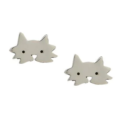 Grab Your Favorite Jewelry At The Lowest Prices Cat Sterling Silver Post Earrings