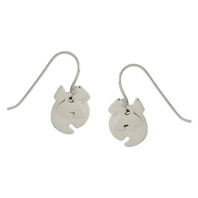 Huge Savings On Premium Jewelry Styles Fluffy Dog Sterling Silver Earrings