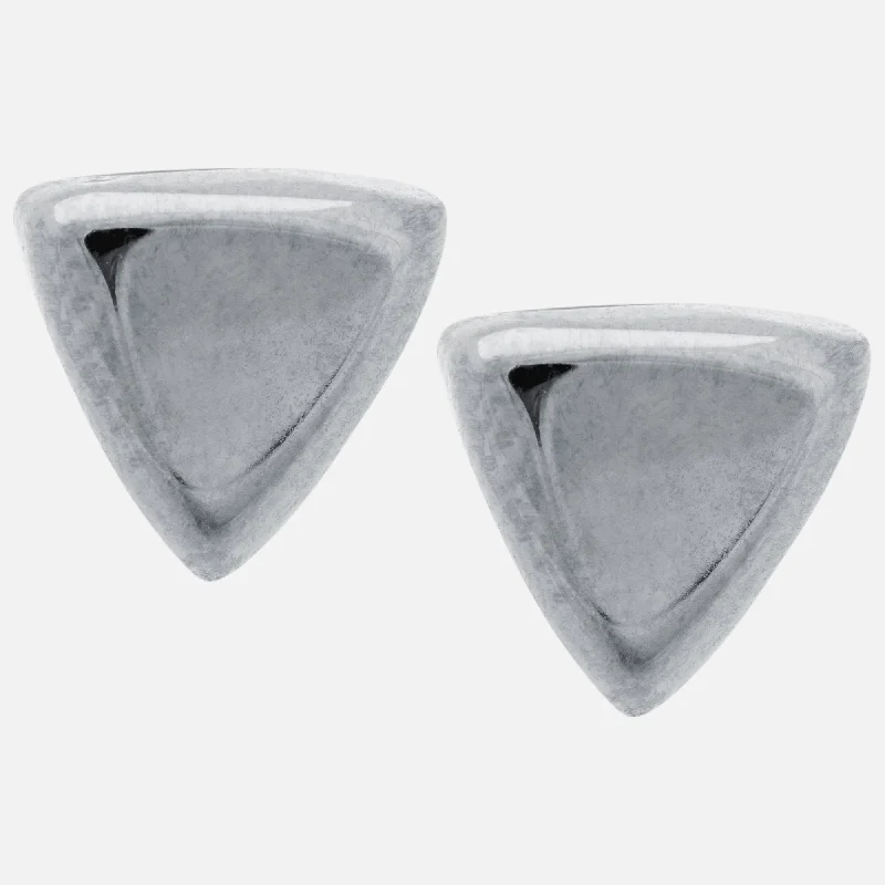 Stunning Jewelry At A Fraction Of The Price Sterling Silver Triangle Earrings