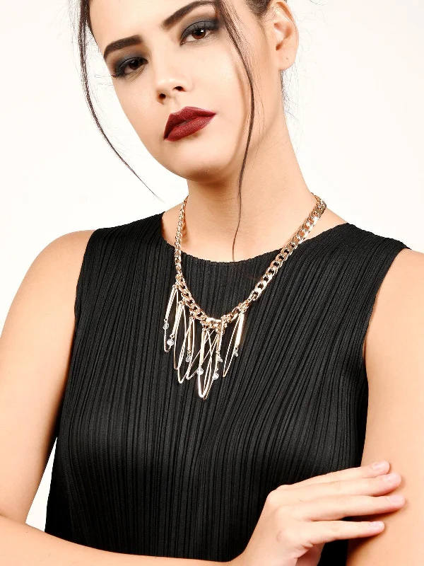 Flash Jewelry Sale – Get Stunning Pieces At Low Prices Odette Women Chunky Gold Charm Necklace