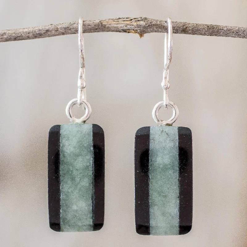 The Perfect Jewelry Piece At The Perfect Price Maya Legend Collectible Modern Jade Dangle Earrings