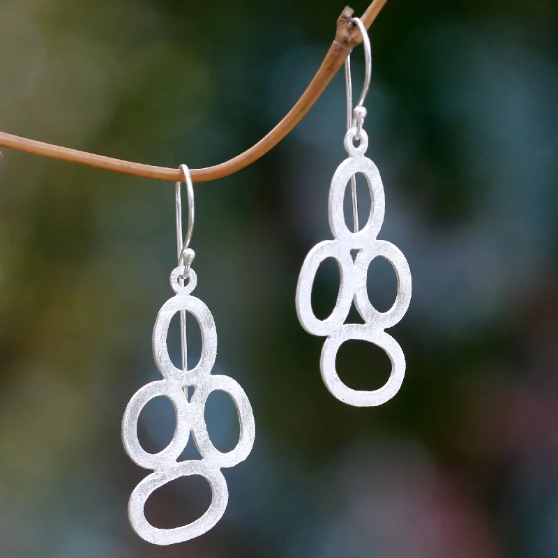 Get The Jewelry You Love At A Price You Love Mod Art Balinese Artisan Crafted Jewelry Sterling Silver Earrings