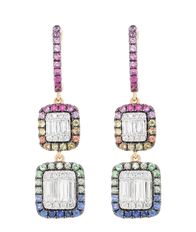 Diana M. Diamond Earrings