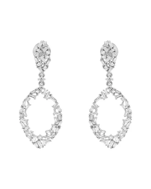 Diana M. Diamond Earrings