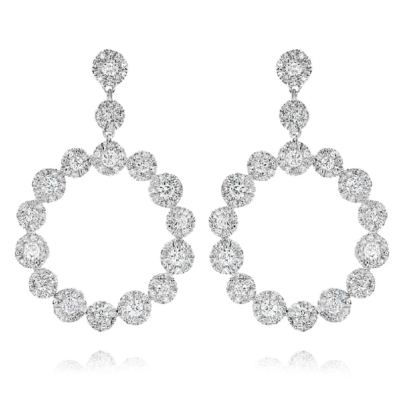 Diana M. Diamond Earrings