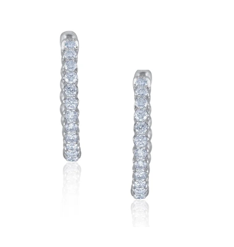 Diana M. Diamond Earrings