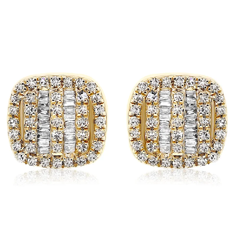 Diana M. Diamond Earrings