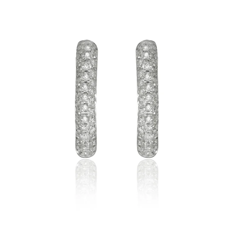 Diana M. Diamond Earrings