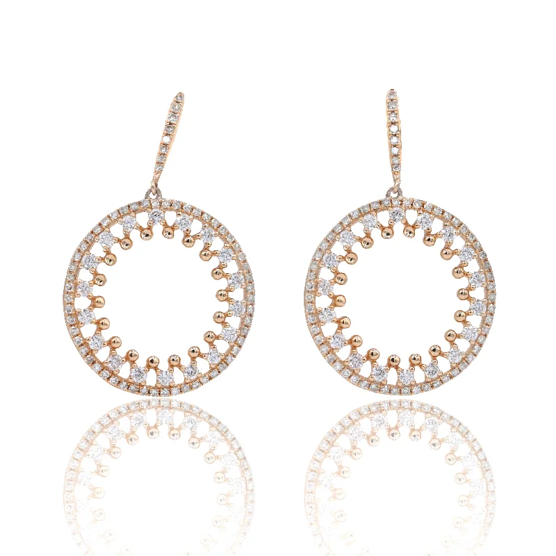 Diana M. Diamond Earrings