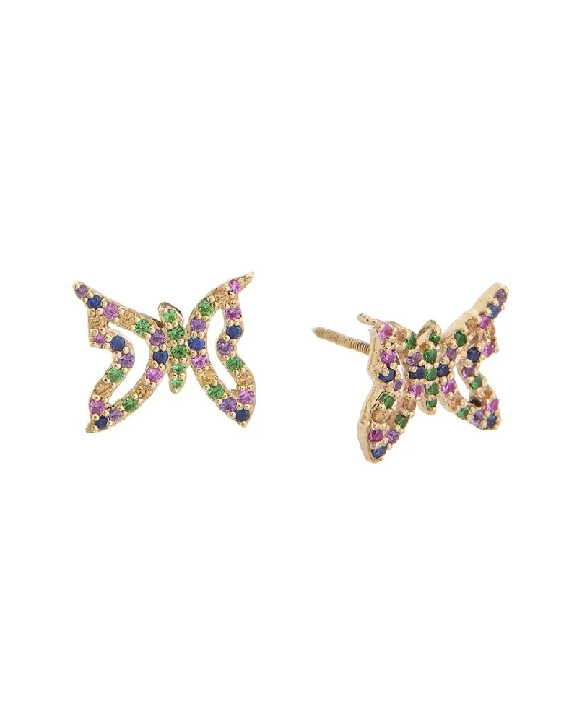 Lana Jewelry 14K 0.35 ct. tw. Butterfly Earrings