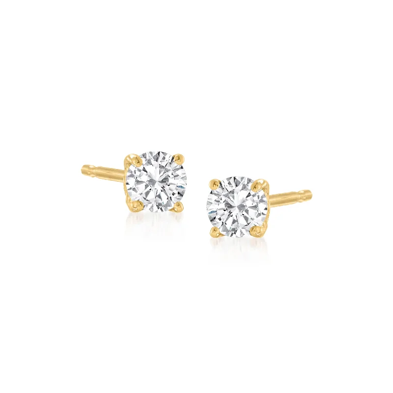 Ross-Simons Diamond in 14kt Yellow Gold