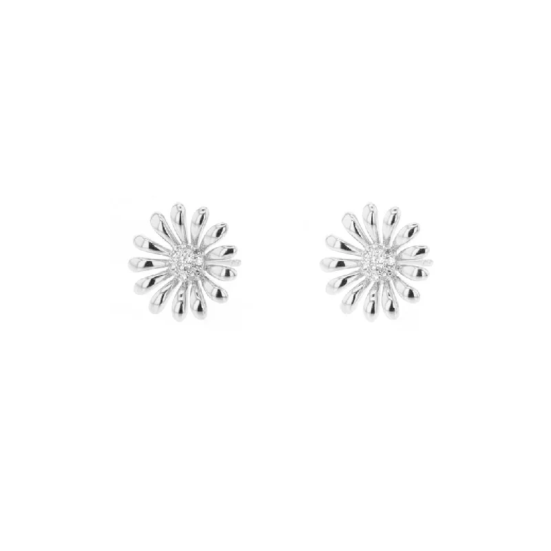 Sparkle More For Less – Jewelry Sale Happening Now 0.06 ctw Diamond Flower Stud Earrings