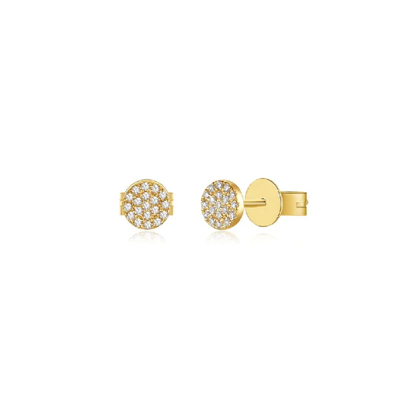 Exclusive Jewelry Sale Event – Shop Now 0.09 ctw Diamond Pave Stud Earrings