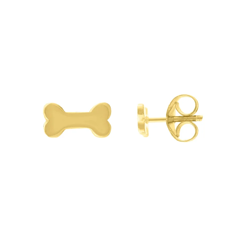 Luxury Jewelry Sale – Elegant Styles At Unbeatable Prices 14k Dog Bone Stud Earrings