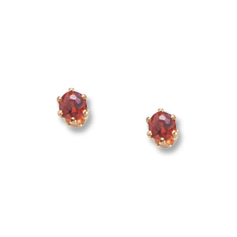 Limited-Time Offer On Elegant Jewelry Pieces 14k Garnet Stud Earrings