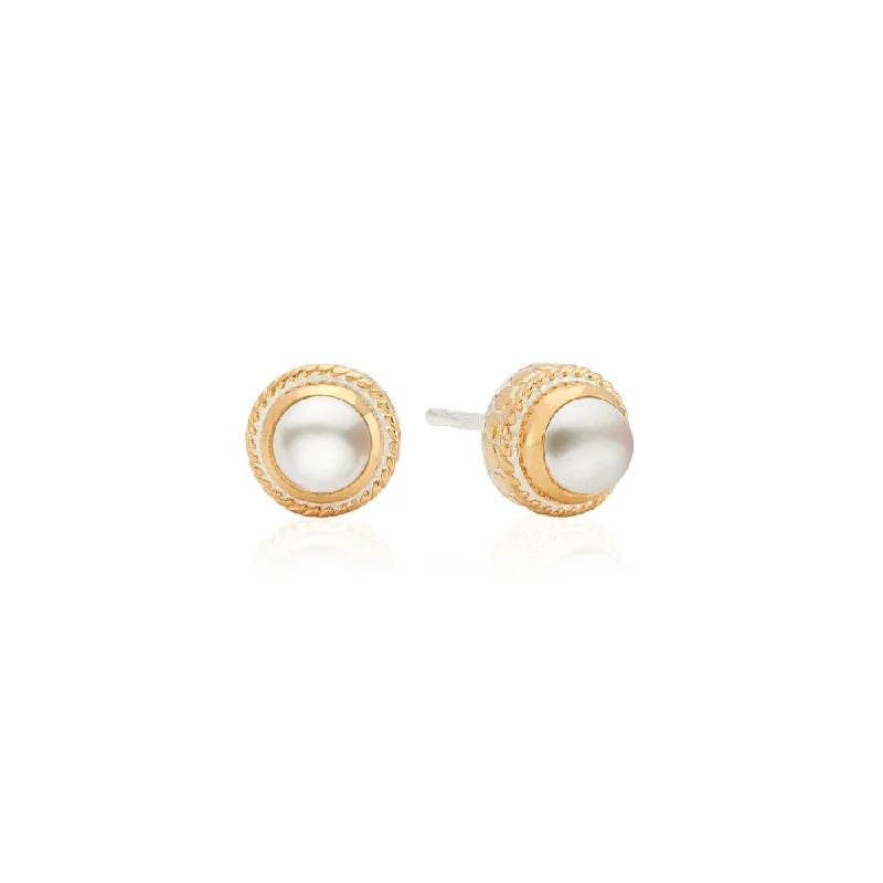 Premium Jewelry At Special Low Prices For A Limited Time Anna Beck Pearl Stud Earrings