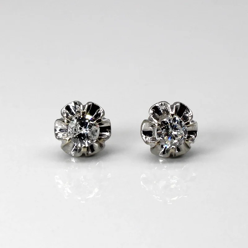 Premium Jewelry Now Available At Special Discounts Claw Set Diamond Stud Earrings | 0.56ctw |