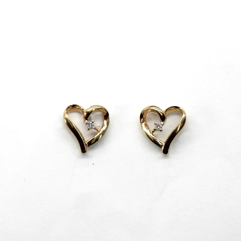 Your Dream Jewelry At Dream Prices – Shop Now Diamond Heart Stud Earrings | 0.02ctw |