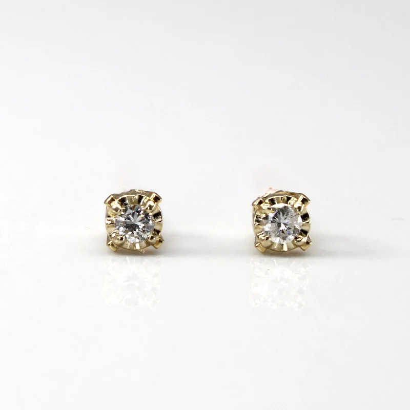 Flash Sale On Elegant Jewelry – Don't Miss Out Diamond Stud Earrings | 0.12ctw |