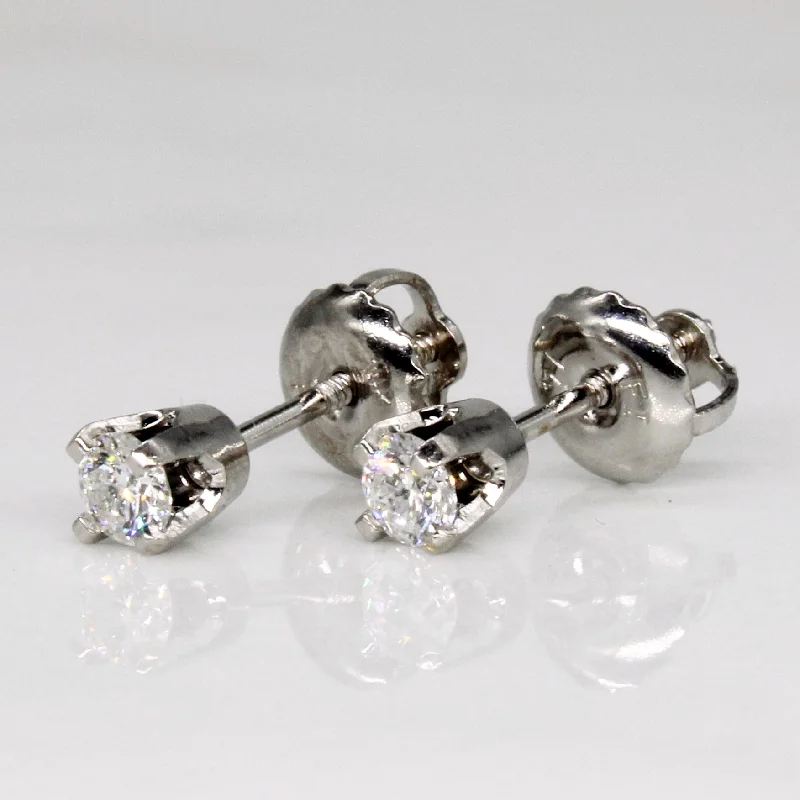 The Perfect Accessory For Less – Jewelry Sale Live Diamond Stud Earrings | 0.18ctw |