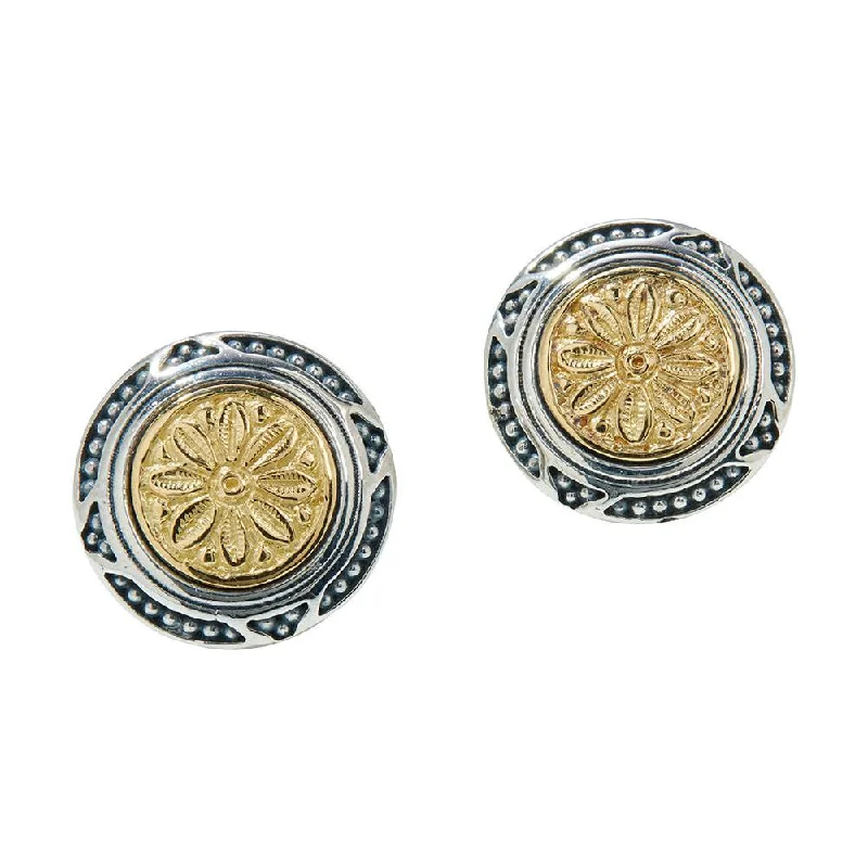 Bestselling Jewelry At Special Promotional Rates Konstantino Dome Two-Tone Stud Earrings