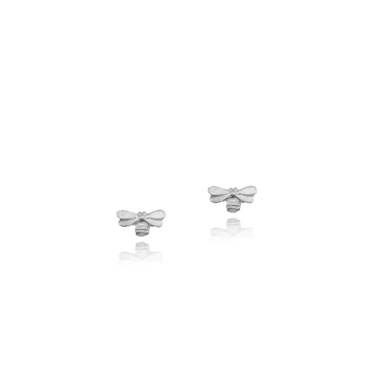 Sparkle On A Budget – Fine Jewelry For Less Silver Honeybee Stud Earrings