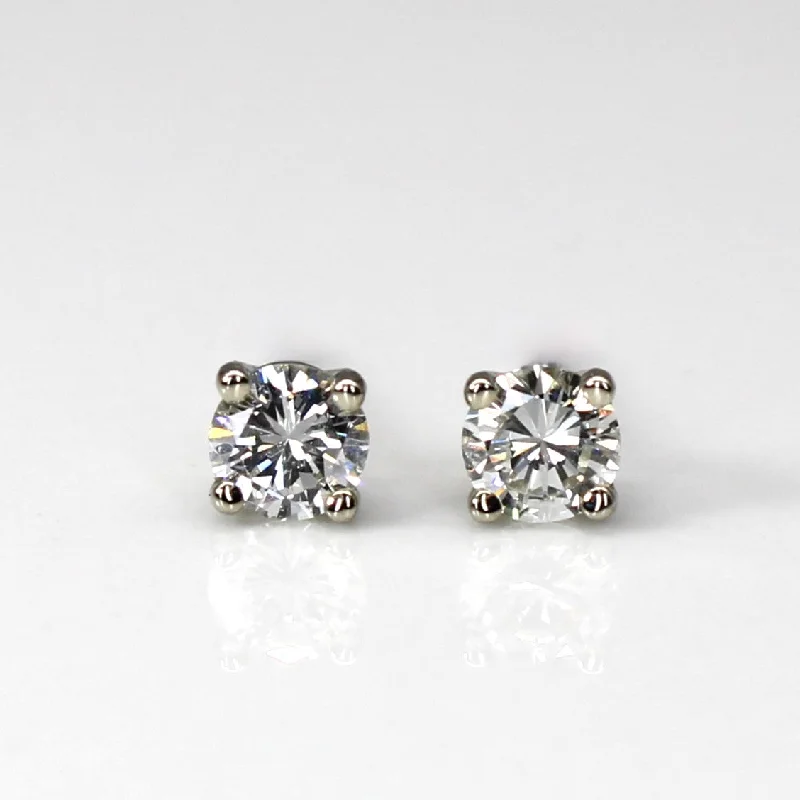 Special Offers On Handcrafted And Designer Jewelry '100 Ways' Diamond Stud Earrings | 0.43ctw |