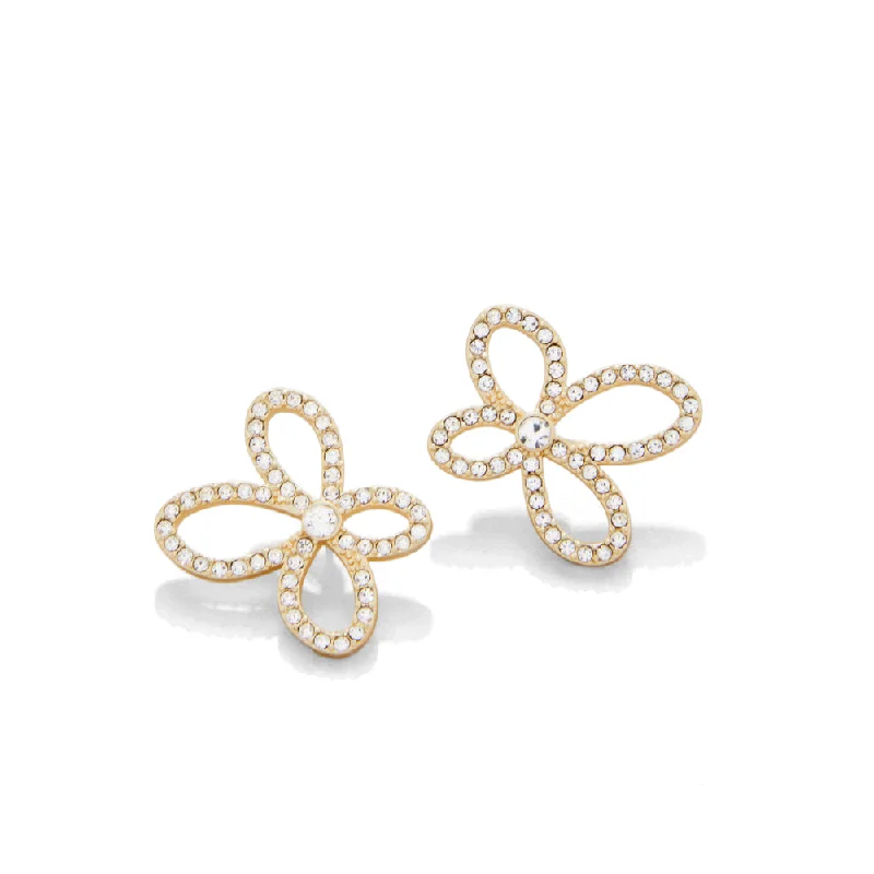 Your Perfect Accessory Now At The Best Price Spartina Louise Flower Crystal Stud Earrings