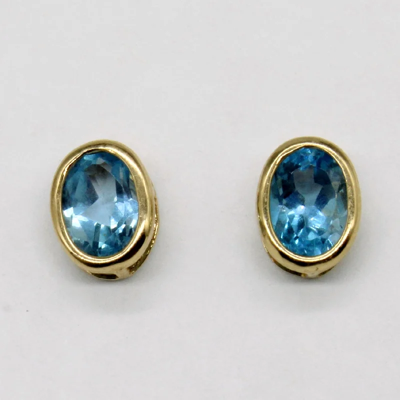 Jewelry Clearance Event – Stock Up Before It's Over Topaz Stud Earrings | 1.40ctw |